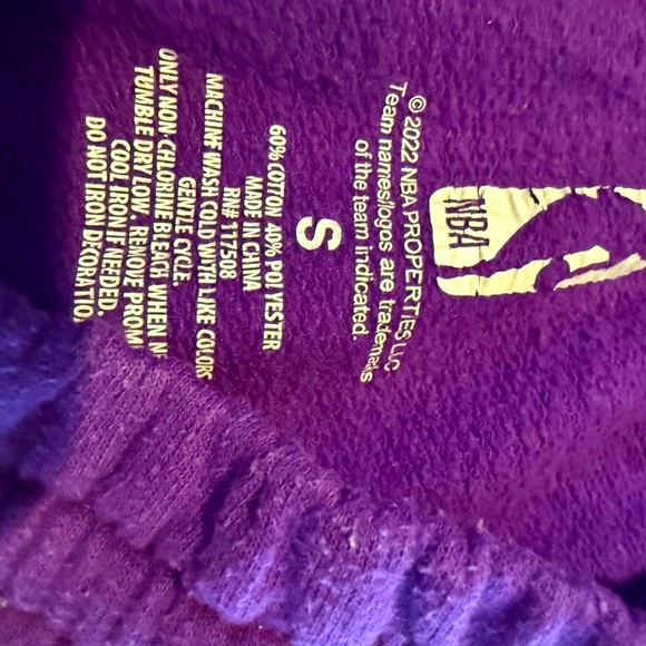 Flare LA Lakers Joggers - Picture 2 of 7